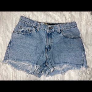 Levi silvertab shorts